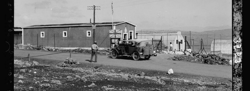 Partitioning the Middle East: The Palestine-Lebanon Border in the Mandates period