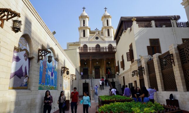 Hanging church old cairo