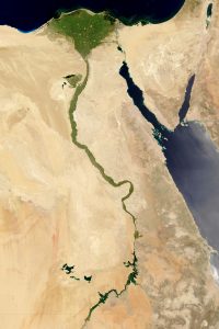 The Nile Egypt Nasa Visible earth