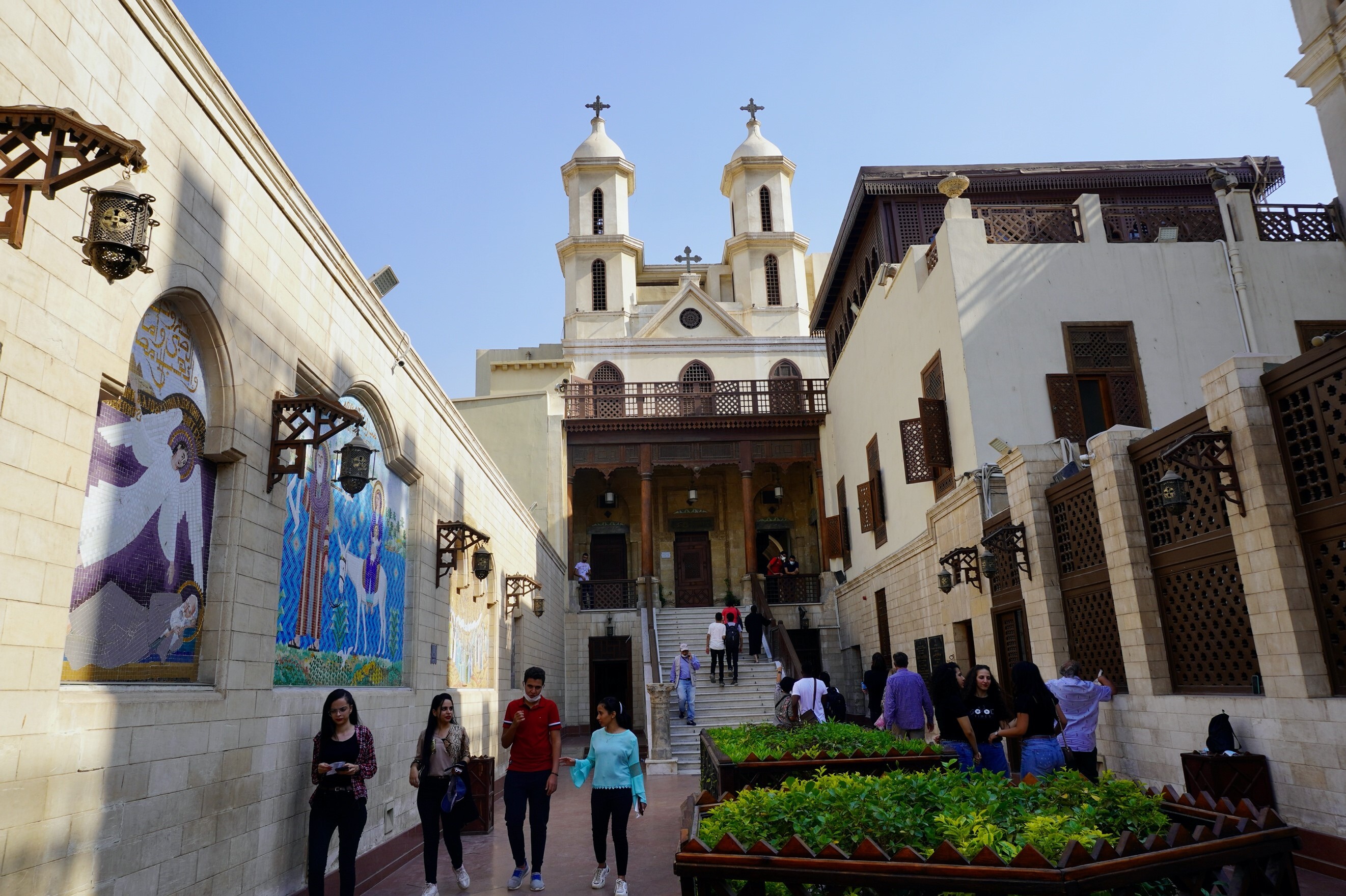 Hanging church old cairo